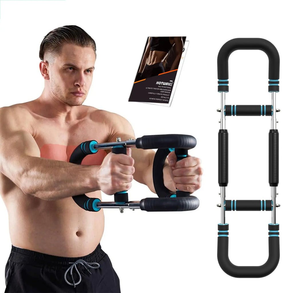HOTWAVE Arm Trainer, Adjustable Chest Workout Equipment, Arm Trainer for Men, Chest Trainer for Men, Shoulder Muscle Training, Portable Spring Resistance Home Fitness Equipment Summerwins Summerwins