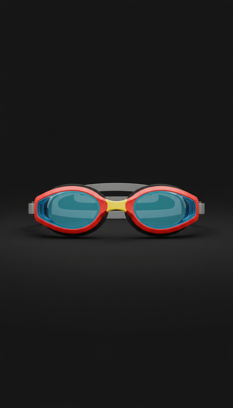 Anti-Fog Swim Goggles Wide Lens